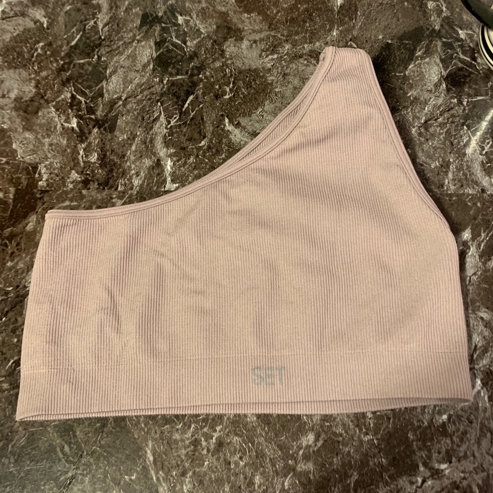 Set active one shoulder sports bra